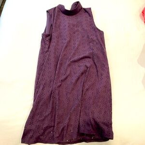 Medium purple dress